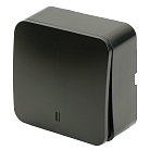 Выключатель открытой установки 1-клавишный с индикатором, STEKKER, 49473 MSW10-11-20-05