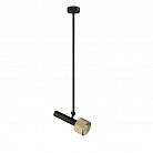 Светильник подвесной iLedex 2361-1 BK+BR Delta