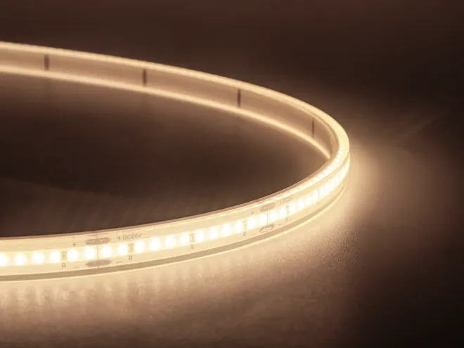 Светодиодная термолента CSP, 240led/m, 10Вт/м, 24В, 4000K, IP68, 3 года SWG SWG-CSP240-24-10-NW-68