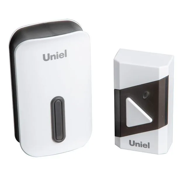 Звонок электронный Uniel UDB-095W-R1T1-38S-BL/WH