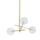 Подвесная люстра Delight Collection 9307P-3A gold Globe Mobile