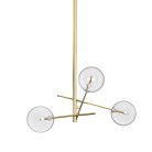 Подвесная люстра Delight Collection 9307P-3A gold Globe Mobile