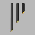 Накладной светодиодный светильник Ledron SLC78008-7W-75 Black-Gold