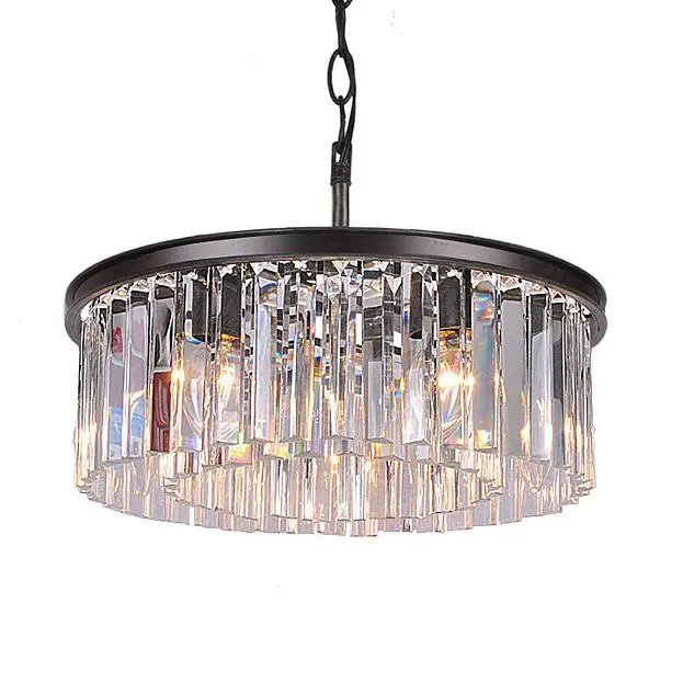 Люстра Delight Collection KR0387P-6B/P black/clear 1920s Odeon Люстра Delight Collection KR0387P-6B/P black/clear 1920s Odeon