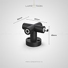 Система WALLIGHT Разъем соединительный X-образный Lampatron 6629-18124