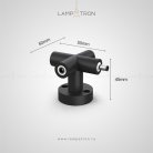 Система WALLIGHT Разъем соединительный X-образный Lampatron 6629-18124