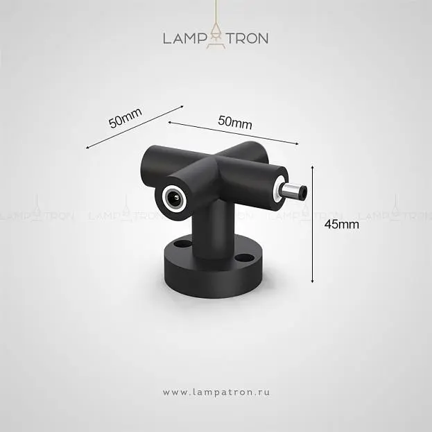 Система WALLIGHT Разъем соединительный X-образный Lampatron 6629-18124 Система WALLIGHT Разъем соединительный X-образный Lampatron 6629-18124