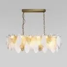 Подвесная люстра с фактурным стеклом Bogate's 370 a065316 Leaf