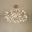 Кольцевые люстры и светильники LEAVES R Ø 125 см (162 LED). Без подсветки в чаше. Lampatron 2163-3746