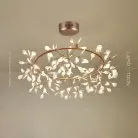 Кольцевые люстры и светильники LEAVES R Ø 125 см (162 LED). Без подсветки в чаше. Lampatron 2163-3746