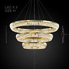 Кольцевые люстры и светильники GERTRUDA LUX Три кольца. 60 + 80 + 100 см Lampatron 6283-16911