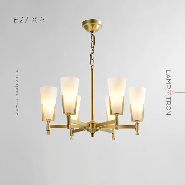 Люстра FABRICIO LUX 6 ламп Lampatron 7282-20074 Люстра FABRICIO LUX 6 ламп Lampatron 7282-20074