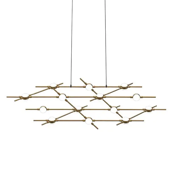 Люстра Delight Collection MD18001067-14A black/gold Molecular Люстра Delight Collection MD18001067-14A black/gold Molecular