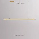 Реечный, рядный светильник DITMAR LONG Размер S. Цвет Латунь Lampatron f-ditmar-long-s-brass 8497-23427