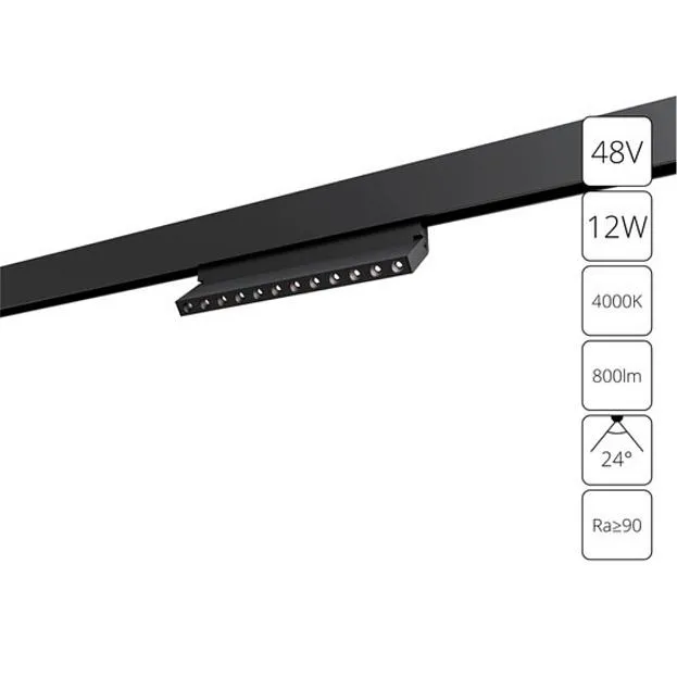 Трековый светильник Arte Lamp A5726PL-1BK Expert