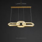 Реечный, рядный светильник CELEBRATE 3 кольца. Lampatron celebrate-3 6541-17854