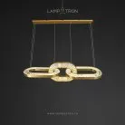 Реечный, рядный светильник CELEBRATE 3 кольца. Lampatron celebrate-3 6541-17854