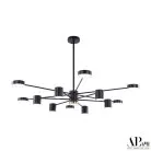 Люстра APL LED 3307.6293-12 Black Ferrara