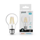 Светодиодная филаментная лампа Gauss 22221 FILAMENT ELEMENTARY