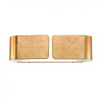 Настенный светильник Ideal Lux 088266 CLIP AP2 SMALL ORO