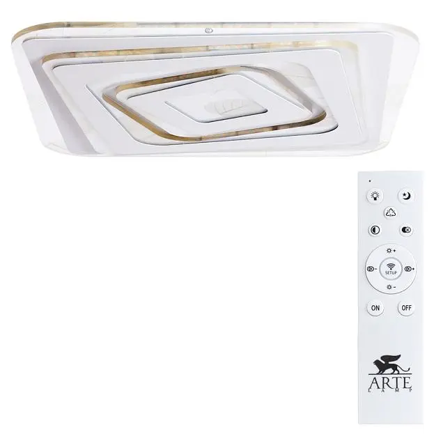 Потолочный светильник Arte Lamp A1399PL-1CL Multi-Piuma