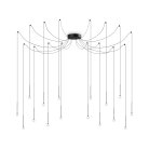 Подвесной светильник Ideal Lux 284002 LUCCIOLA SP16 NERO