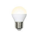 Лампочка светодиодная Volpe LED-G45-7W/WW/E27/FR/NR картон