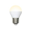Лампочка светодиодная Volpe LED-G45-7W/WW/E27/FR/NR картон