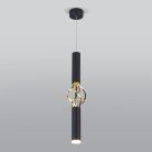 Подвесной светильник Eurosvet 50191/1 LED черный/золото a049107 Lance