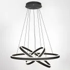 LED Люстра подвесная с пультом Черная Citilux CL719681 Дуэт