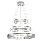 Люстра хрустальная с пультом Хром LED Citilux Чезаре CL338381