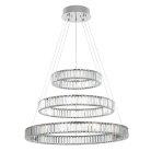 Люстра хрустальная с пультом Хром LED Citilux Чезаре CL338381