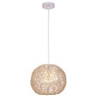 светильник подвесной, E27, 40W Velante 574-716-01 Деревянный стиль