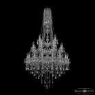 Люстра хрустальная Bohemia Ivele Crystal  1415/16+8+4/300/h-155/3d Ni