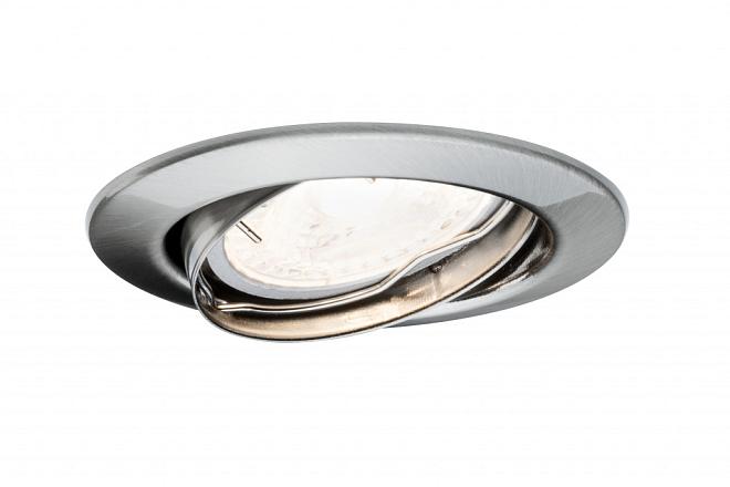 Встраиваемый светильник Paulmann 92102 Decke EBL LED schw 3x_W GU10 51mm Eis-g