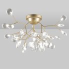 Потолочная люстра Natali Kovaltseva GRACE 75126/36С GOLD SATIN