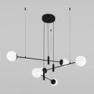 Подвесной светильник Eurosvet 70146/6 черный Planet a062030