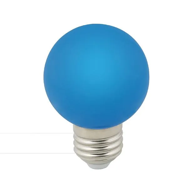Лампочка светодиодная Volpe LED-G60-3W/BLUE/E27/FR/С Лампочка светодиодная Volpe LED-G60-3W/BLUE/E27/FR/С