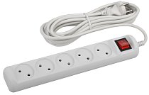 Розеточные блоки, удлинители ЭРА U-5s-5m-2x1