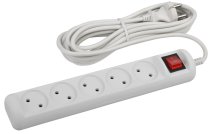 Розеточные блоки, удлинители ЭРА U-5s-5m-2x1