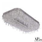 Люстра светодиодная хрустальная APL LED SH622.2.80.B.Ni.4000 Sicilia
