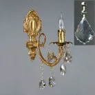 Бра Ambiente 8888/1 AB New Leaf