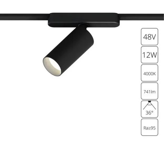 Магнитный трековый светильник Arte Lamp A6158PL-1BK RAPID Магнитный трековый светильник Arte Lamp A6158PL-1BK RAPID