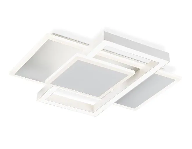 Потолочная люстра 50W 3000K-6400K 380*345*75 (ПДУ ИК) Ambrella light FA1021 ACRYLICA