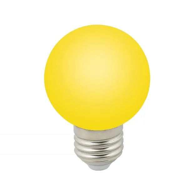 Лампочка светодиодная Volpe LED-G60-3W/YELLOW/E27/FR/С Лампочка светодиодная Volpe LED-G60-3W/YELLOW/E27/FR/С