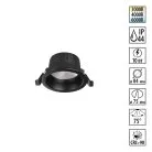 Светильник встраиваемый с переключателем цв. температуры IP44 LED 10W 220-240V 3000К\4000К\6000К Novotech 359552 CLARA