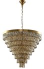 Люстра Crystal Lux ABIGAIL SP22 D820 GOLD/AMBER 0010/322