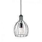 Подвесной светильник Ideal Lux 148151 AMPOLLA-2 SP1 NERO