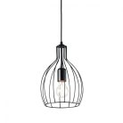 Подвесной светильник Ideal Lux 148151 AMPOLLA-2 SP1 NERO