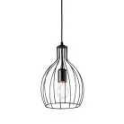 Подвесной светильник Ideal Lux 148151 AMPOLLA-2 SP1 NERO